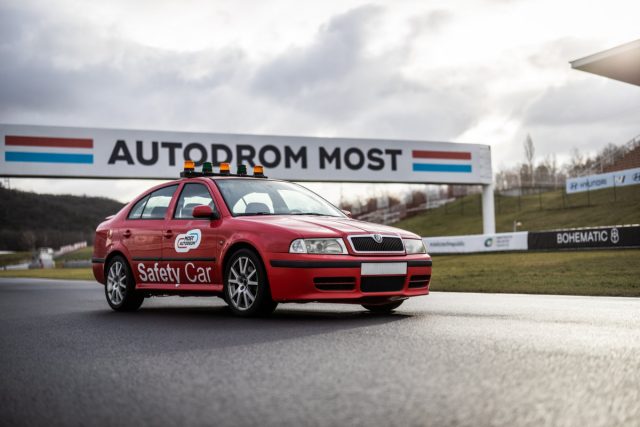 Škoda Octavia RS: Safety car Autodrom Most