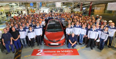 Toyota Yaris: 2 miliony vyrobených kusů (2011)