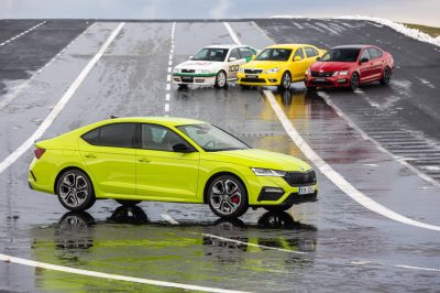 Škoda Octavia RS | Evoluce rychlosti
