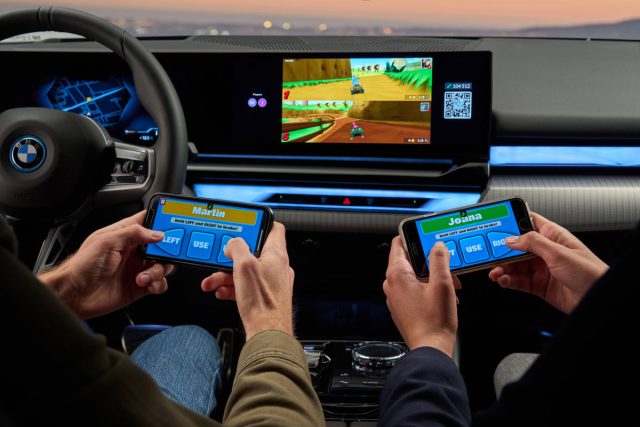 Nové BMW řady 5 se představilo s integrovanou herní platformou AirConsole