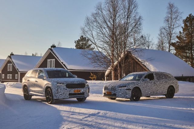 Nové generace vozů Škoda Kodiaq a Superb