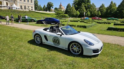 Sraz Porsche Clubu Praha - zámek Liblice - červen 2023