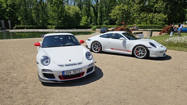Sraz Porsche Clubu Praha - zámek Liblice - červen 2023