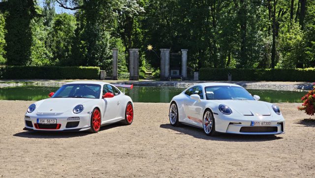 Sraz Porsche Clubu Praha - zámek Liblice - červen 2023