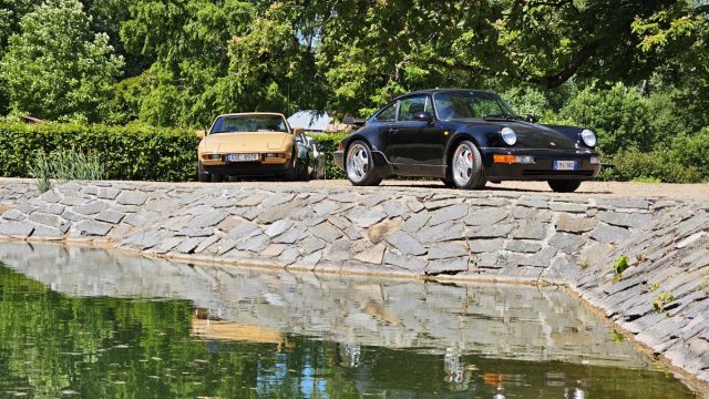 Sraz Porsche Clubu Praha - zámek Liblice - červen 2023