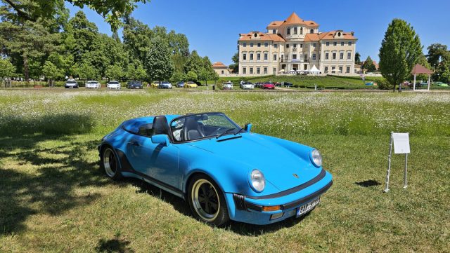Sraz Porsche Clubu Praha - zámek Liblice - červen 2023