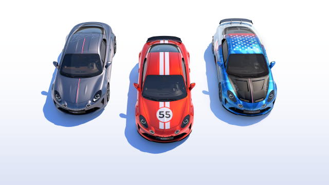 Alpine uvedl trojici nových polepů. Ten nejdražší připomíná úspěch v Pikes Peak a jde nalepit jen na bílé auto