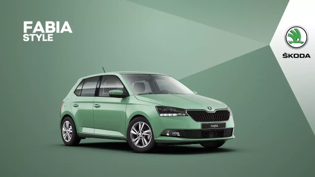 Zelená pistáciová Škoda Fabia (5Y5Y - Zelená Fantasy)