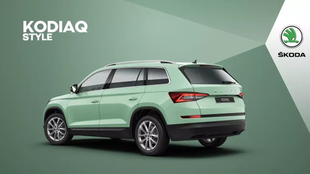Zelená pistáciová Škoda Kodiaq (5Y5Y - Zelená Fantasy)