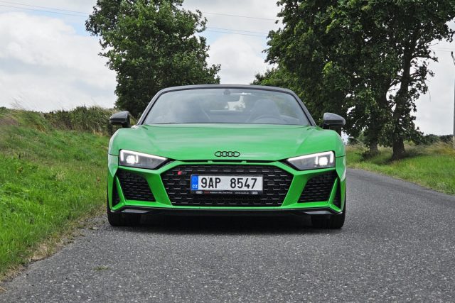 Test Audi R8 Spyder V10 performance quattro (2023)