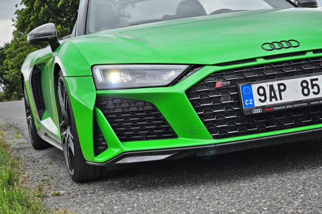 Test Audi R8 Spyder V10 performance quattro (2023)