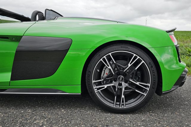 Test Audi R8 Spyder V10 performance quattro (2023)
