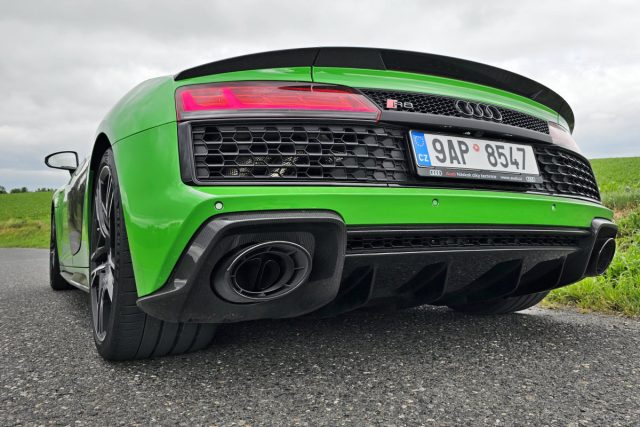 Test Audi R8 Spyder V10 performance quattro (2023)