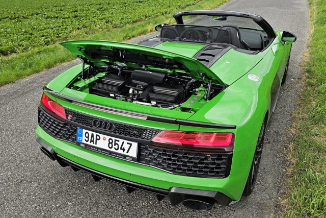 Test Audi R8 Spyder V10 performance quattro (2023)