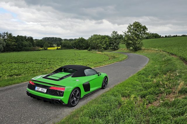 Test Audi R8 Spyder V10 performance quattro (2023)