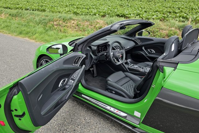 Test Audi R8 Spyder V10 performance quattro (2023)