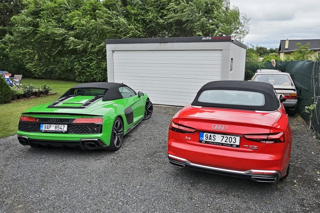 Test Audi R8 Spyder V10 performance quattro (2023)