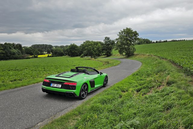 Test Audi R8 Spyder V10 performance quattro (2023)