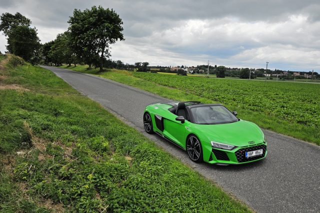 Test Audi R8 Spyder V10 performance quattro (2023)
