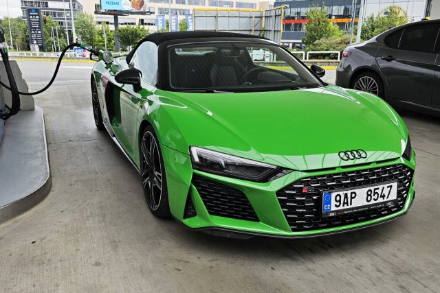 Test Audi R8 Spyder V10 performance quattro (2023)