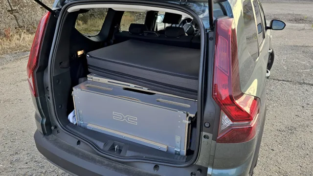 Test Dacia Jogger s vestavbou Pack sleep (2023)
