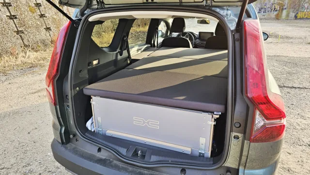 Test Dacia Jogger s vestavbou Pack sleep (2023)