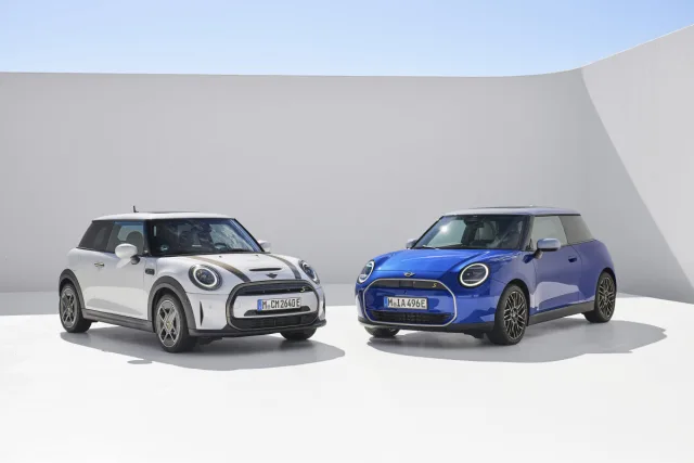 Nová generace MINI Cooper (2024) a předchozí generace Nová generace MINI
