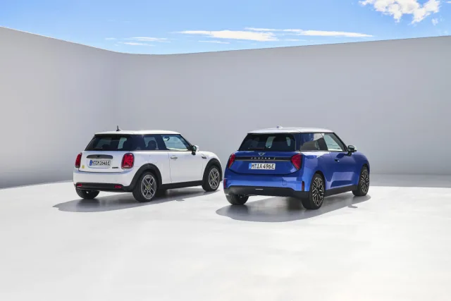 Nová generace MINI Cooper (2024) a předchozí generace Nová generace MINI