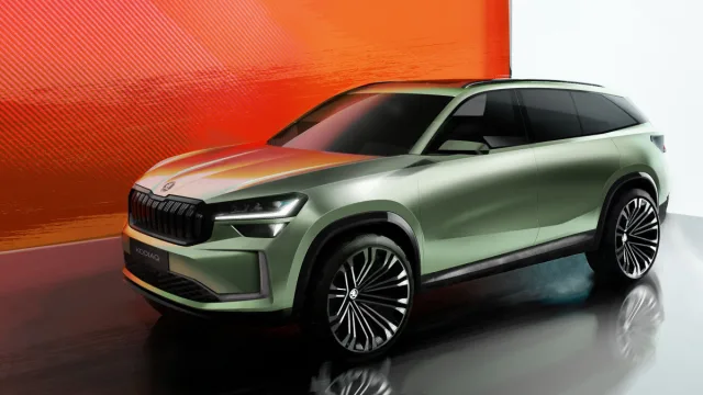 Nová Škoda Kodiaq na prvních skicách