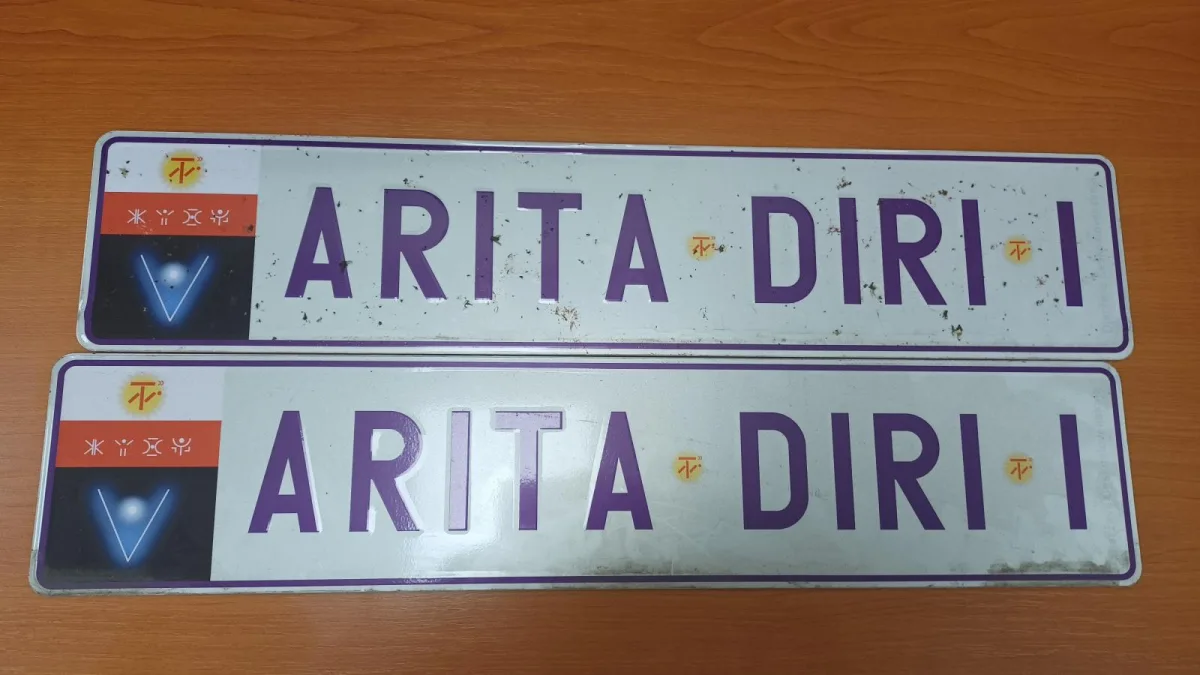 Falešné registrační značky