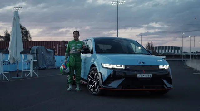 Legendární japonský drifter vyzkoušel Hyundai Ioniq 5 N. Očekávání moc velká neměl