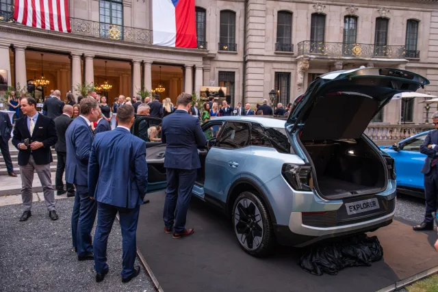 Předpremiéra nového elektromobilu Ford Explorer v rámci oslav 30letého výročí Fordu v ČR