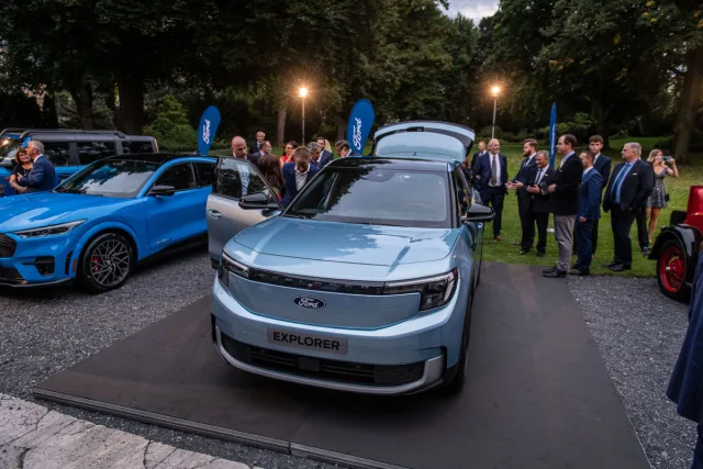 Předpremiéra nového elektromobilu Ford Explorer v rámci oslav 30letého výročí Fordu v ČR