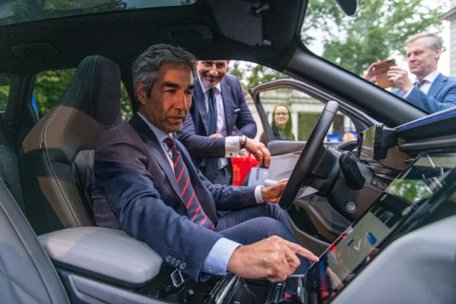Předpremiéra nového elektromobilu Ford Explorer v rámci oslav 30letého výročí Fordu v ČR