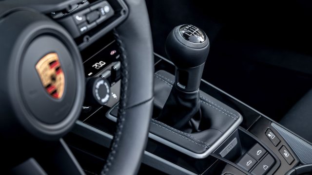 Porsche manuální převodovka