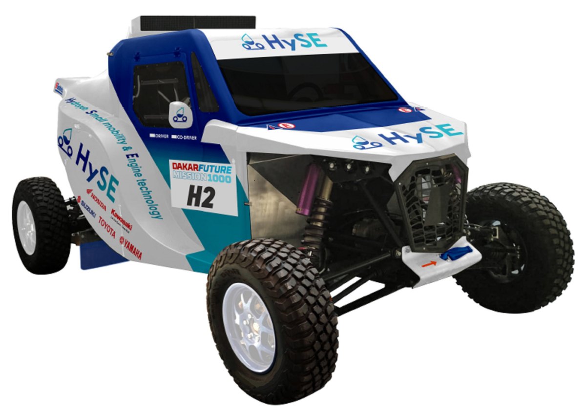 Vodík - Toyota HySE-X1 -Rallye Dakar 2024