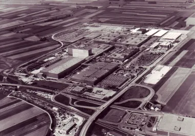 BMW továrna Dingolfing v roce 1980