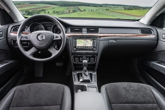 Škoda Superb druhé generace po faceliftu