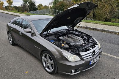 Test ojetiny Mercedes-Benz CLS 55 AMG (2005)