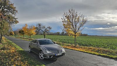 Test ojetiny Mercedes-Benz CLS 55 AMG (2005)