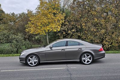 Test ojetiny Mercedes-Benz CLS 55 AMG (2005)