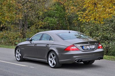 Test ojetiny Mercedes-Benz CLS 55 AMG (2005)