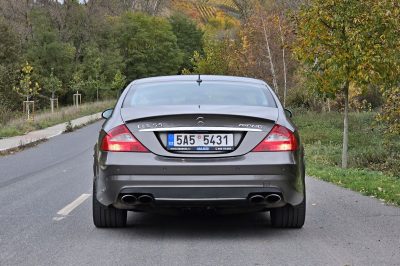 Test ojetiny Mercedes-Benz CLS 55 AMG (2005)