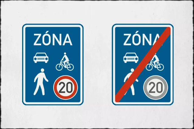 "Sdílená zóna" a "Konec sdílené zóny"
