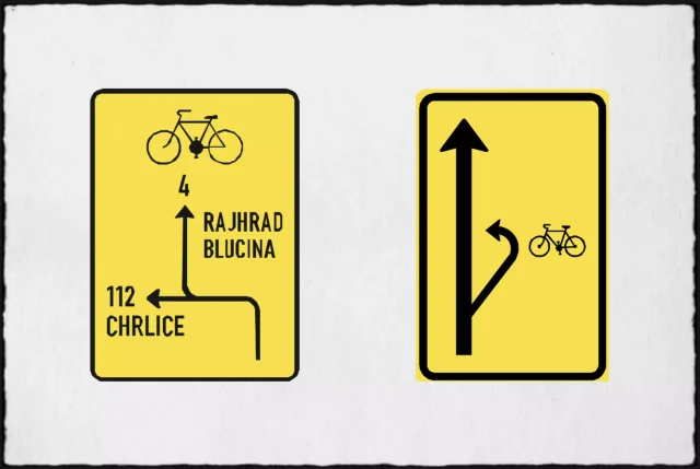 „Návěst před křižovatkou pro cyklisty“