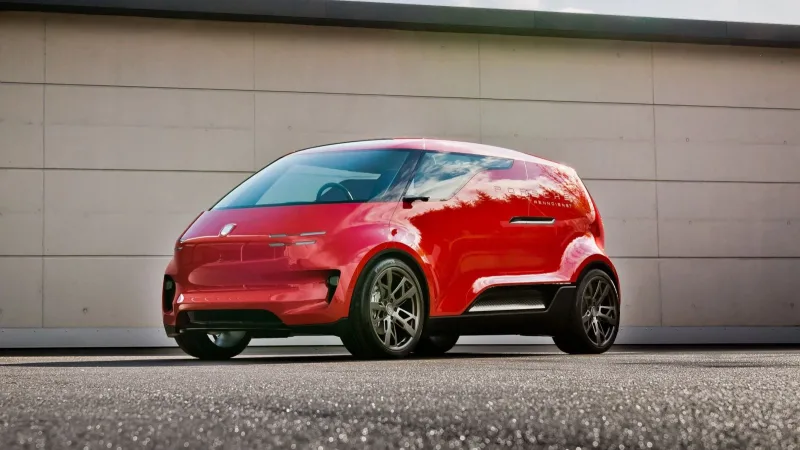 Koncept Porsche Vision Renndienst