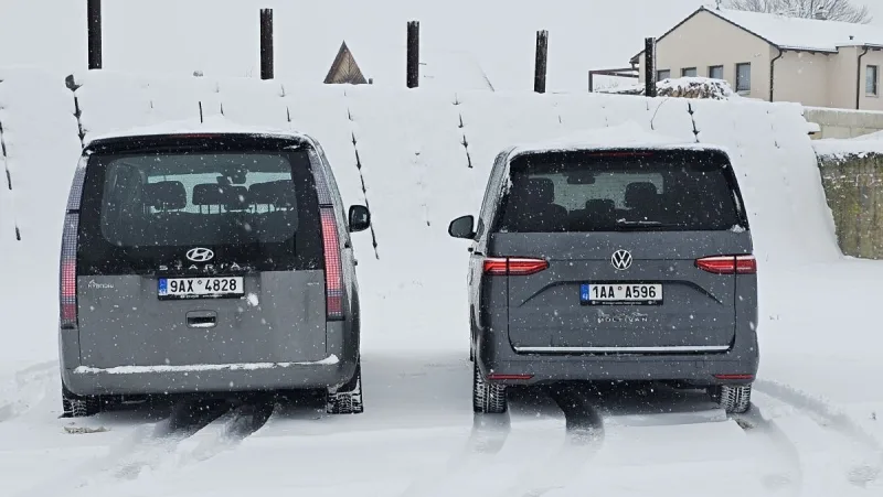 Srovnávací test: Hyundai Staria a Volkswagen Multivan (2024)