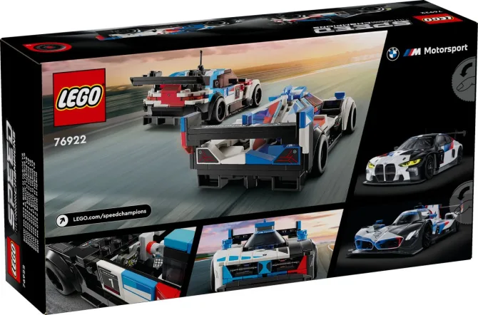 BMW M Motorsport a LEGO Speed Champions: BMW M Hybrid V8 a BMW M4 GT3