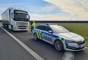 policie kamion