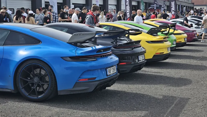 Porsche Day na okruhu v Mostě | 2024